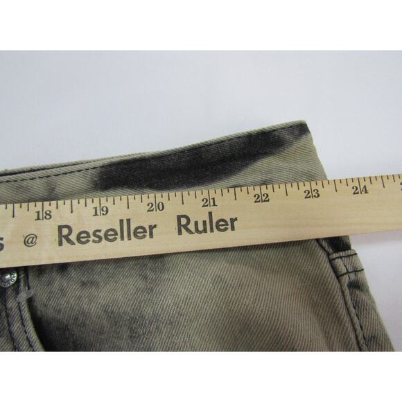 Road Narrows Black Tie Dye Distressed Denim Jeans Mens sz 46"x32 Acid Washed - Picture 4 of 12